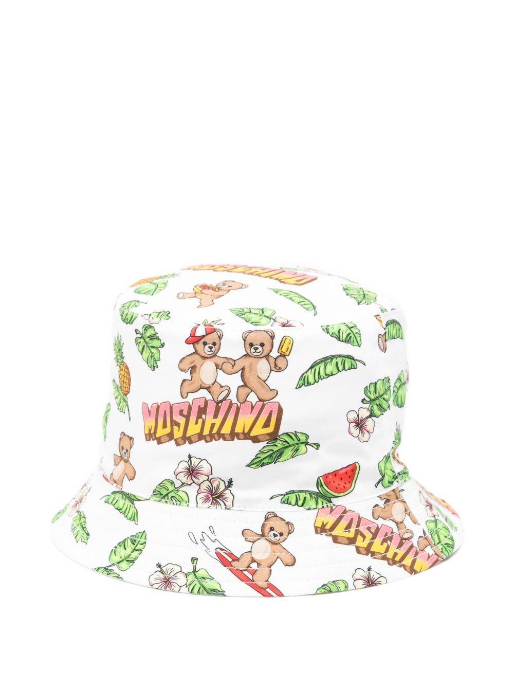 Cappello per neonato Moschino Kids con stampa - Ninna Nanna