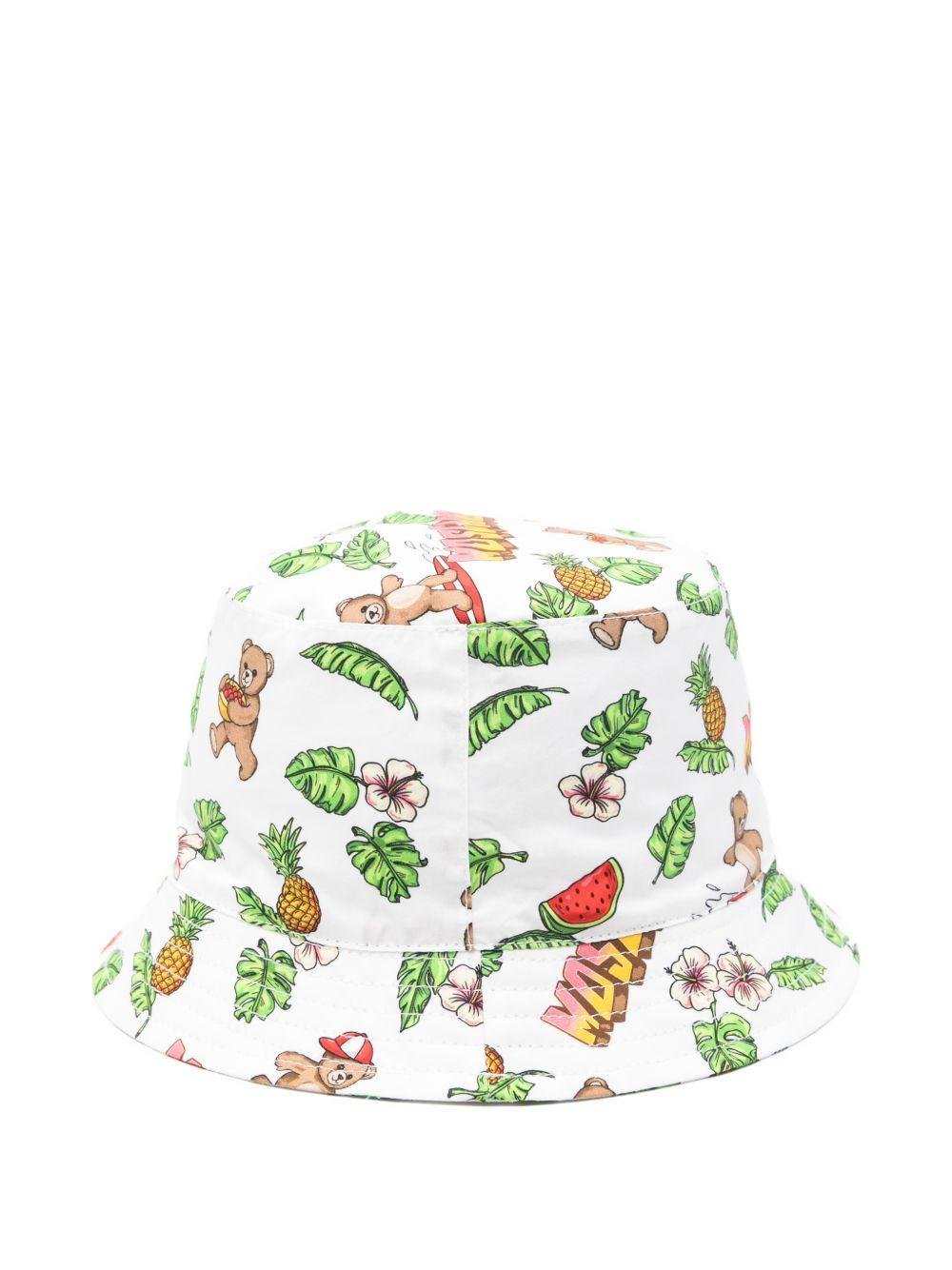 Cappello per neonato Moschino Kids con stampa - Ninna Nanna