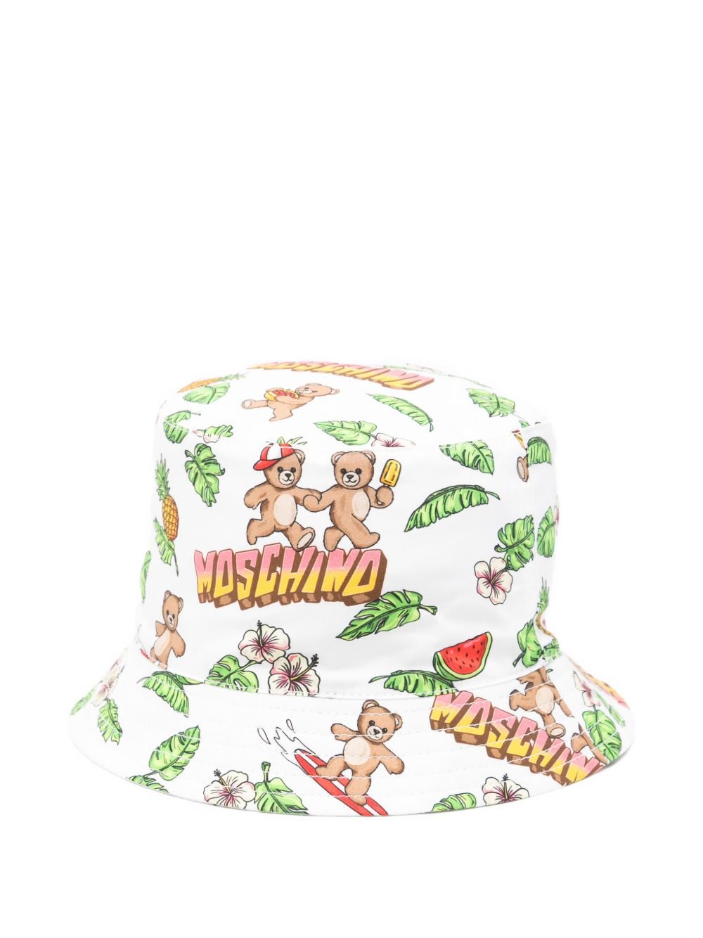 Cappello per neonato Moschino Kids con stampa - Ninna Nanna