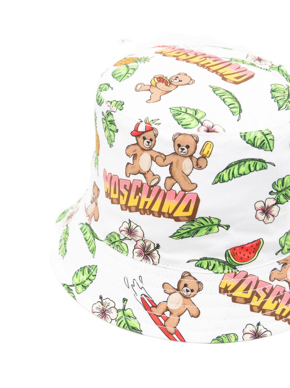 Cappello per neonato Moschino Kids con stampa - Ninna Nanna