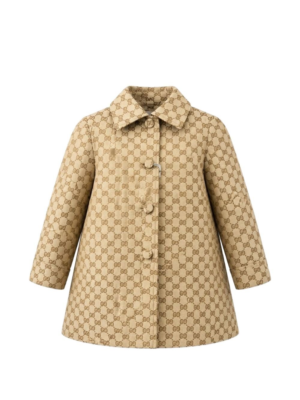 Cappotto per bambina Gucci Kids in canvas - Ninna Nanna