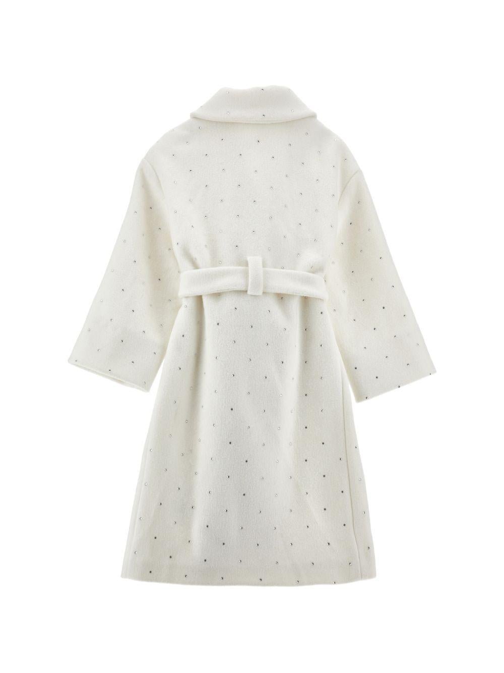 Cappotto per bambina Monnalisa con cintura - Ninna Nanna