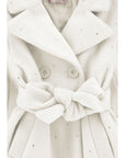 Cappotto per bambina Monnalisa con cintura - Ninna Nanna