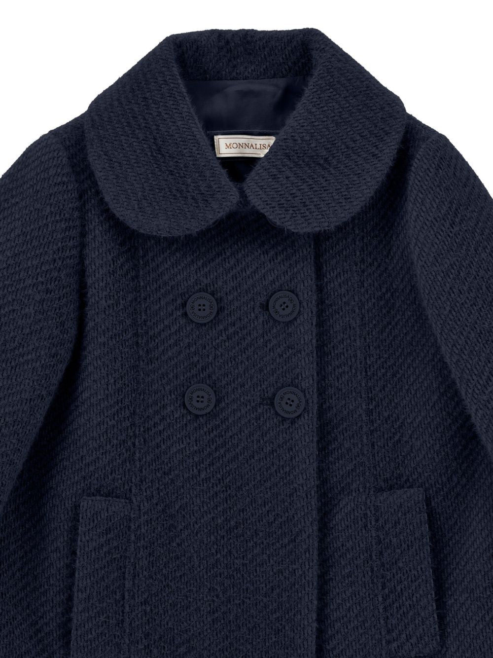 Cappotto per bambina Monnalisa doppio petto - Ninna Nanna