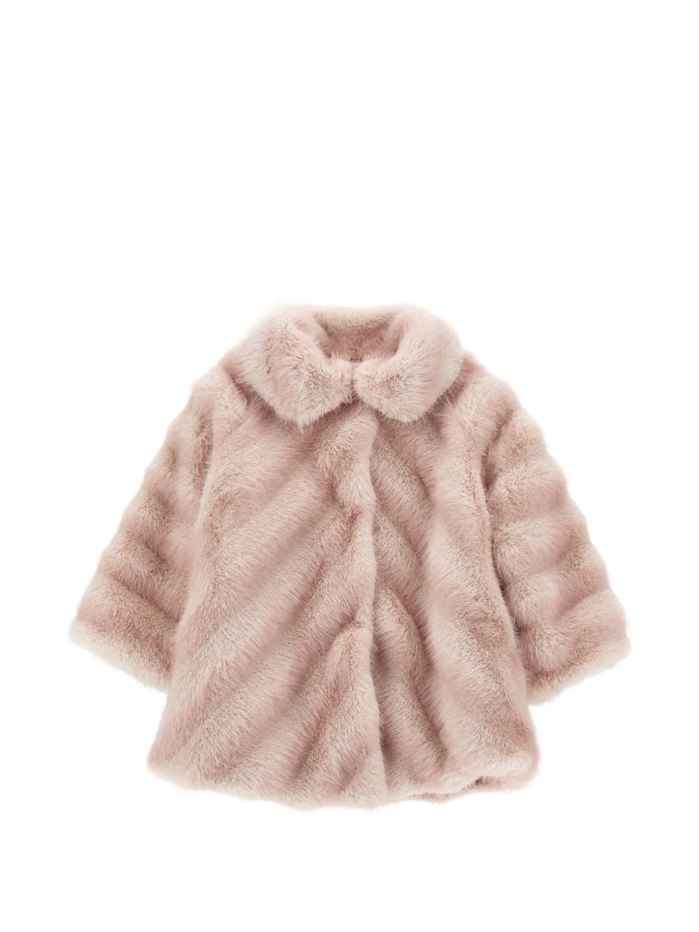 Cappotto per neonata Monnalisa pelliccia - Ninna Nanna