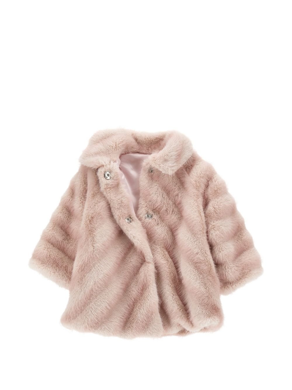Cappotto per neonata Monnalisa pelliccia - Ninna Nanna