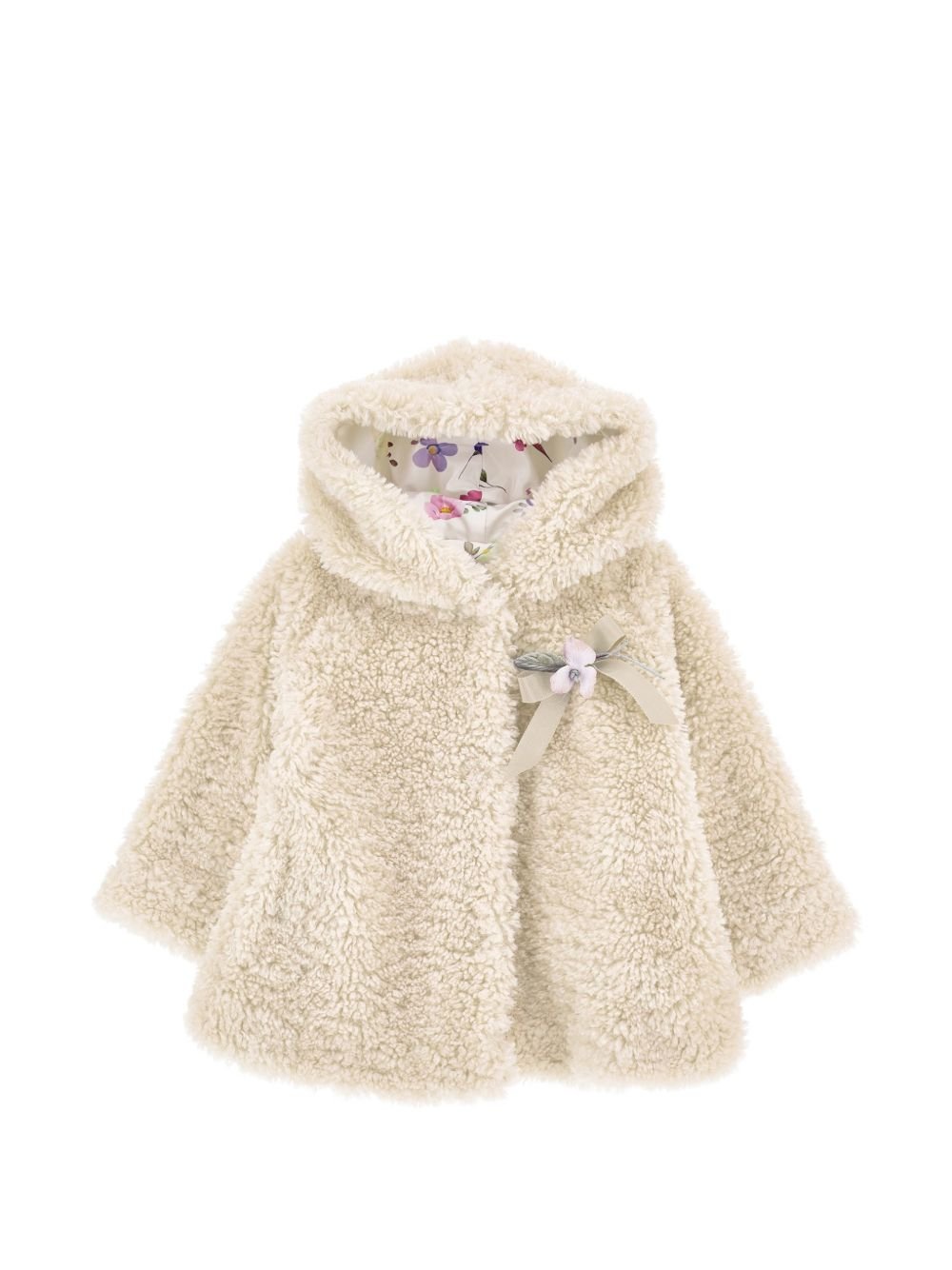 Cappotto per neonata Monnalisa teddy - Ninna Nanna