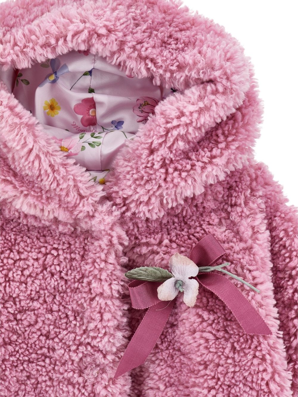 Cappotto per neonata Monnalisa teddy - Ninna Nanna