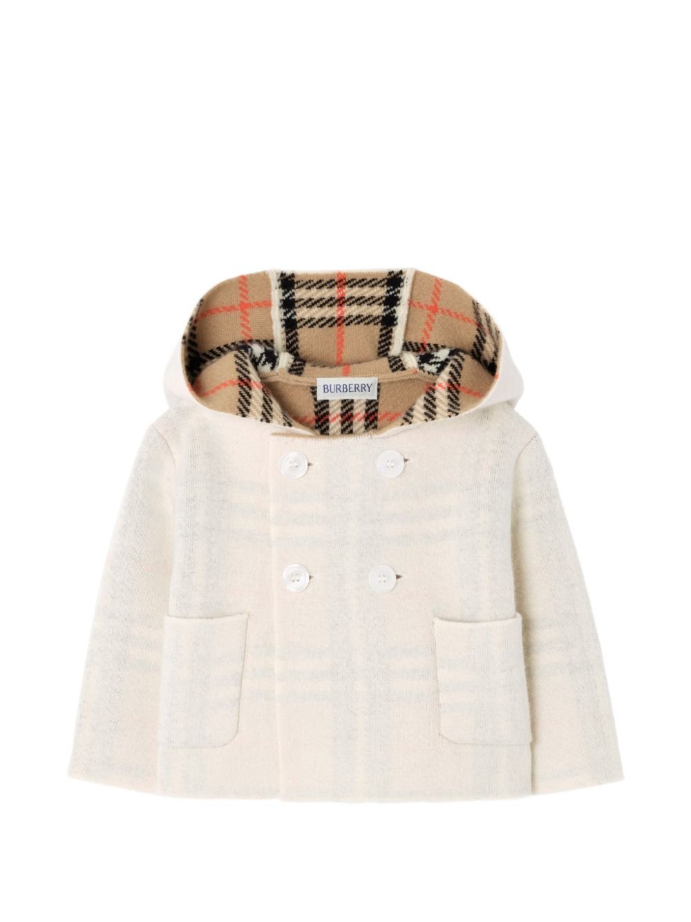 Cappotto per neonato Burberry Kids reversibile - Ninna Nanna