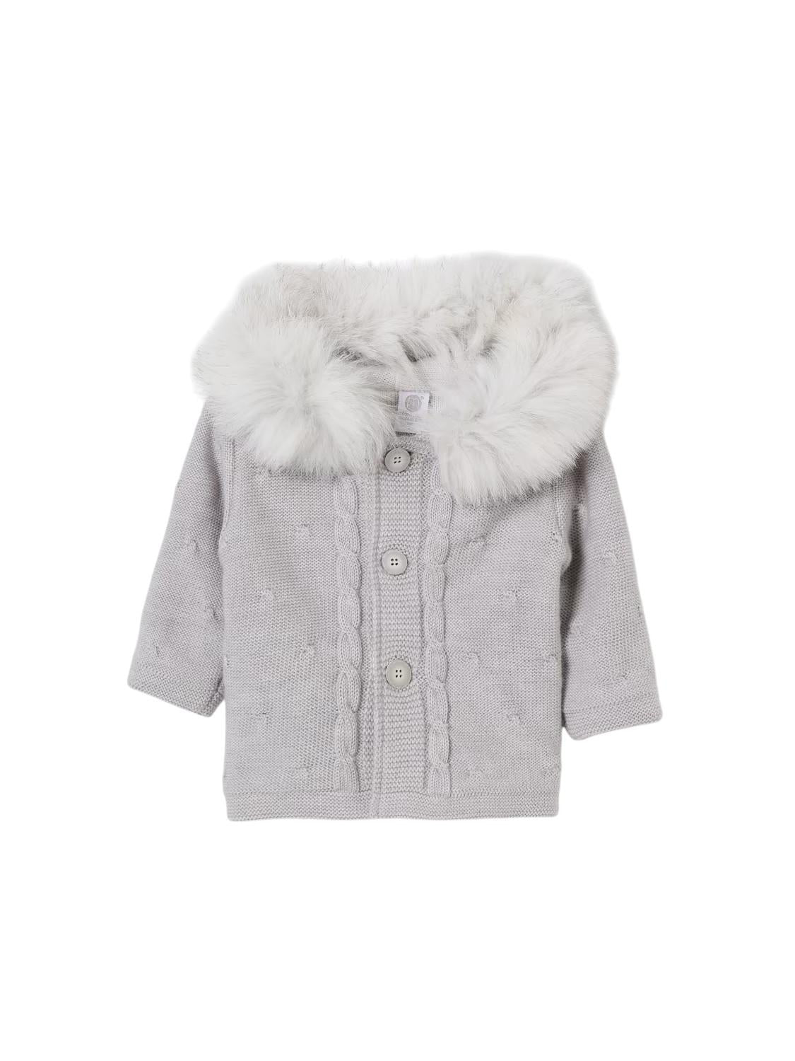 Cappotto per neonato Marlù Couture con cappuccio - Ninna Nanna