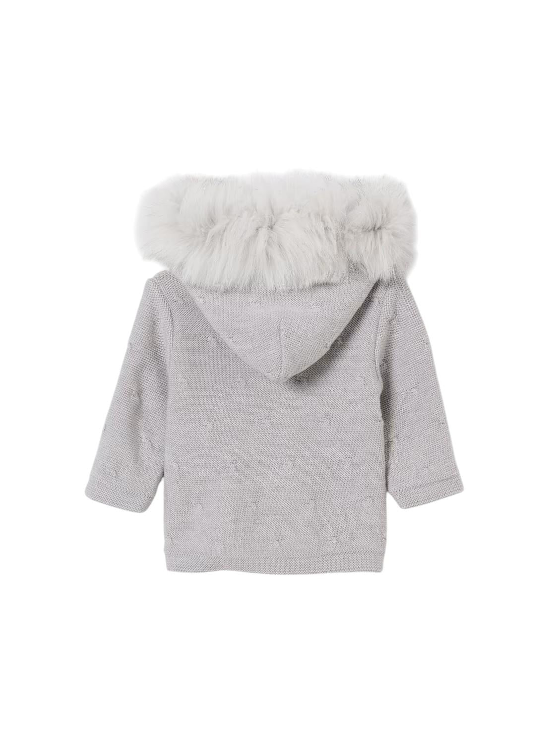 Cappotto per neonato Marlù Couture con cappuccio - Ninna Nanna