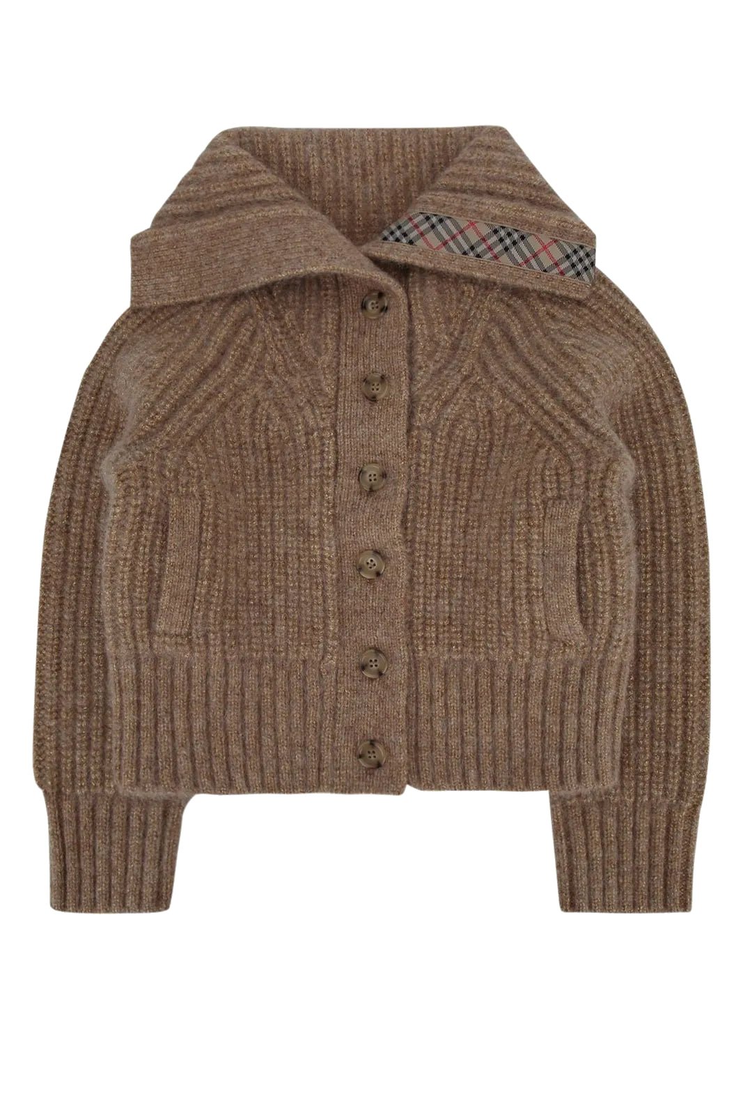 Cardigan per bambina Burberry Kids in maglia - Ninna Nanna