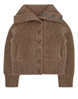 Cardigan per bambina Burberry Kids in maglia - Ninna Nanna