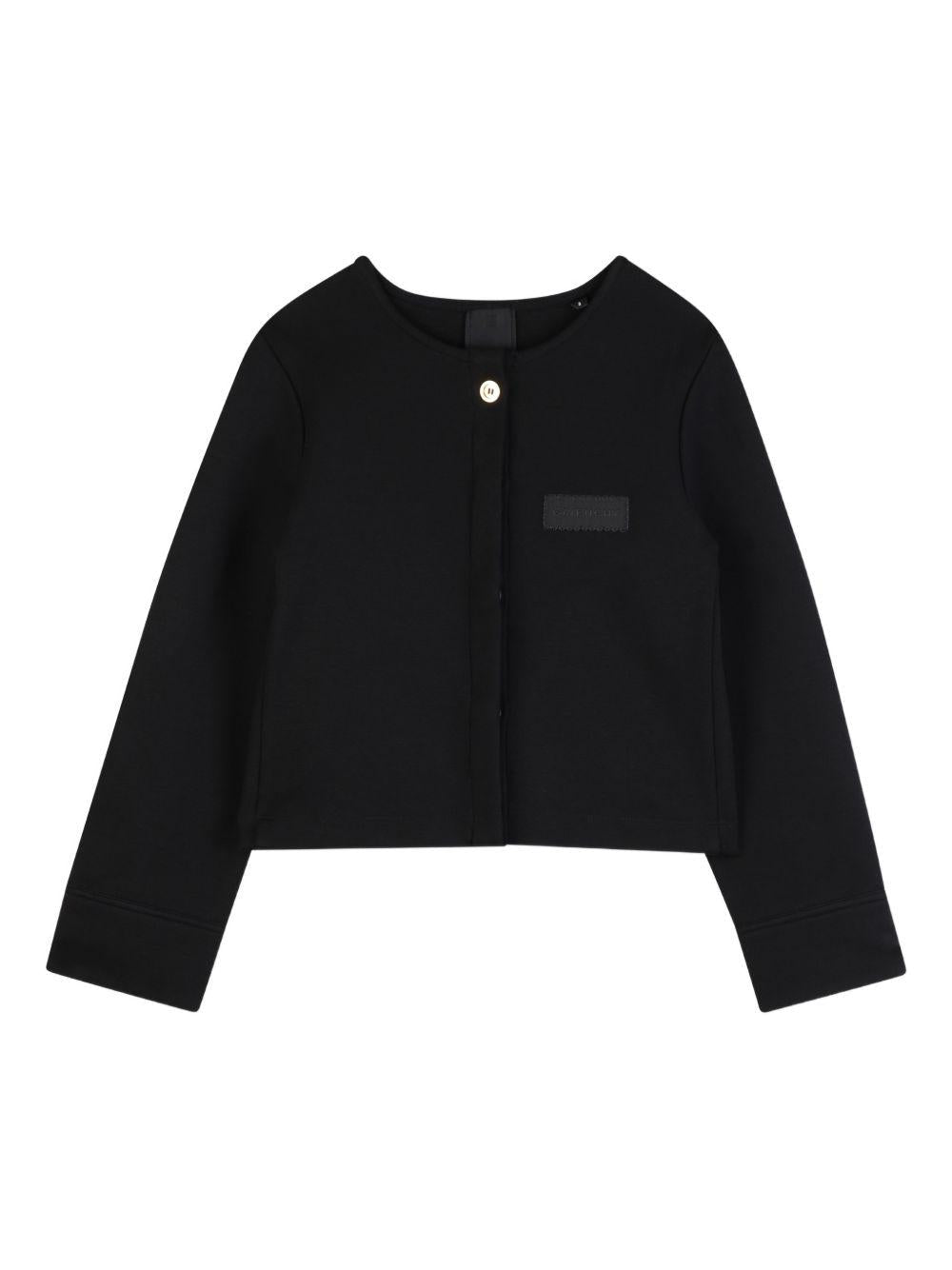 Cardigan per bambina Givenchy Kids con logo - Ninna Nanna