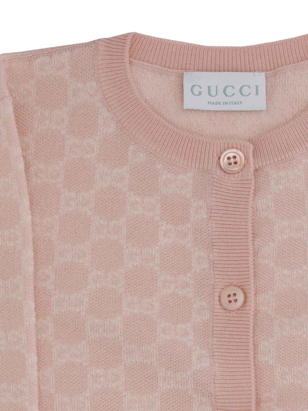 Cardigan per bambina Gucci Kids in jacquard GG - Ninna Nanna