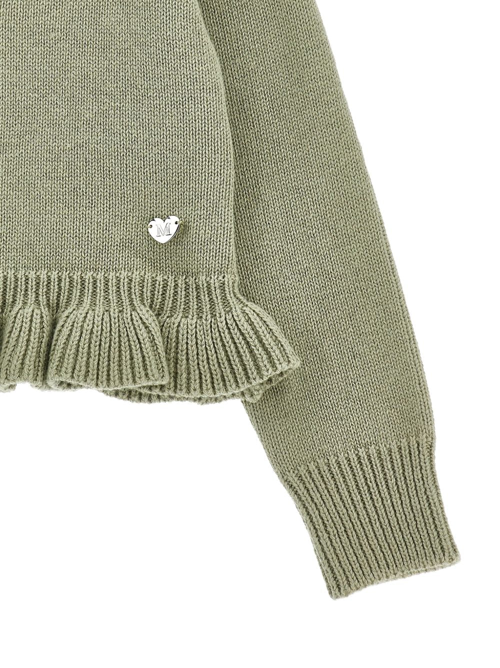 Cardigan per bambina Monnalisa con balze - Ninna Nanna