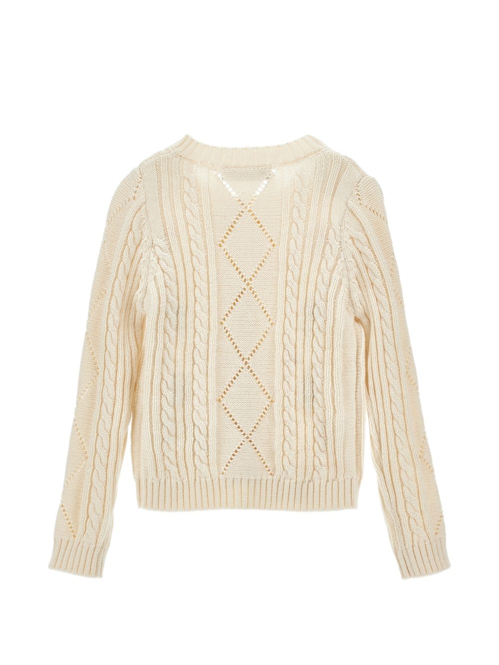 Cardigan per bambina Monnalisa con ricami - Ninna Nanna