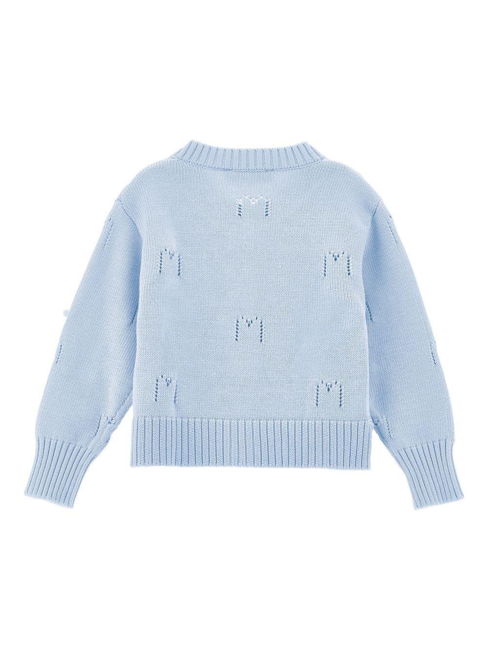 Cardigan per bambina Monnalisa fiocchi - Ninna Nanna