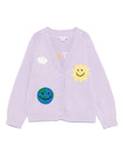Cardigan per bambina Stella McCartney Kids con ricami - Ninna Nanna