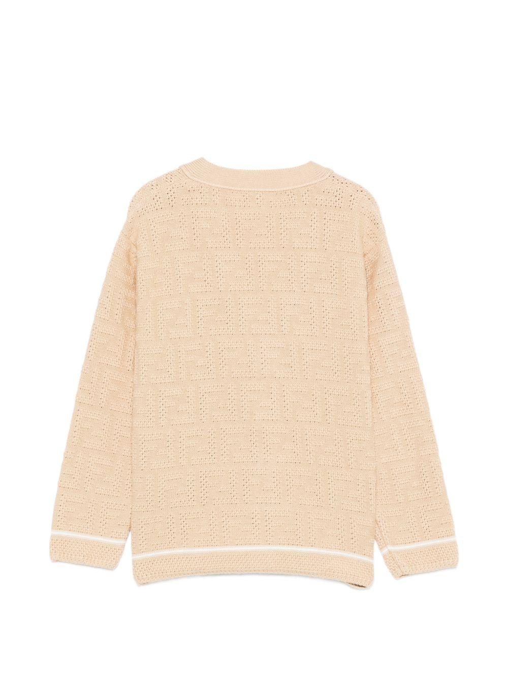 Cardigan per bambino Fendi Kids traforato - Ninna Nanna