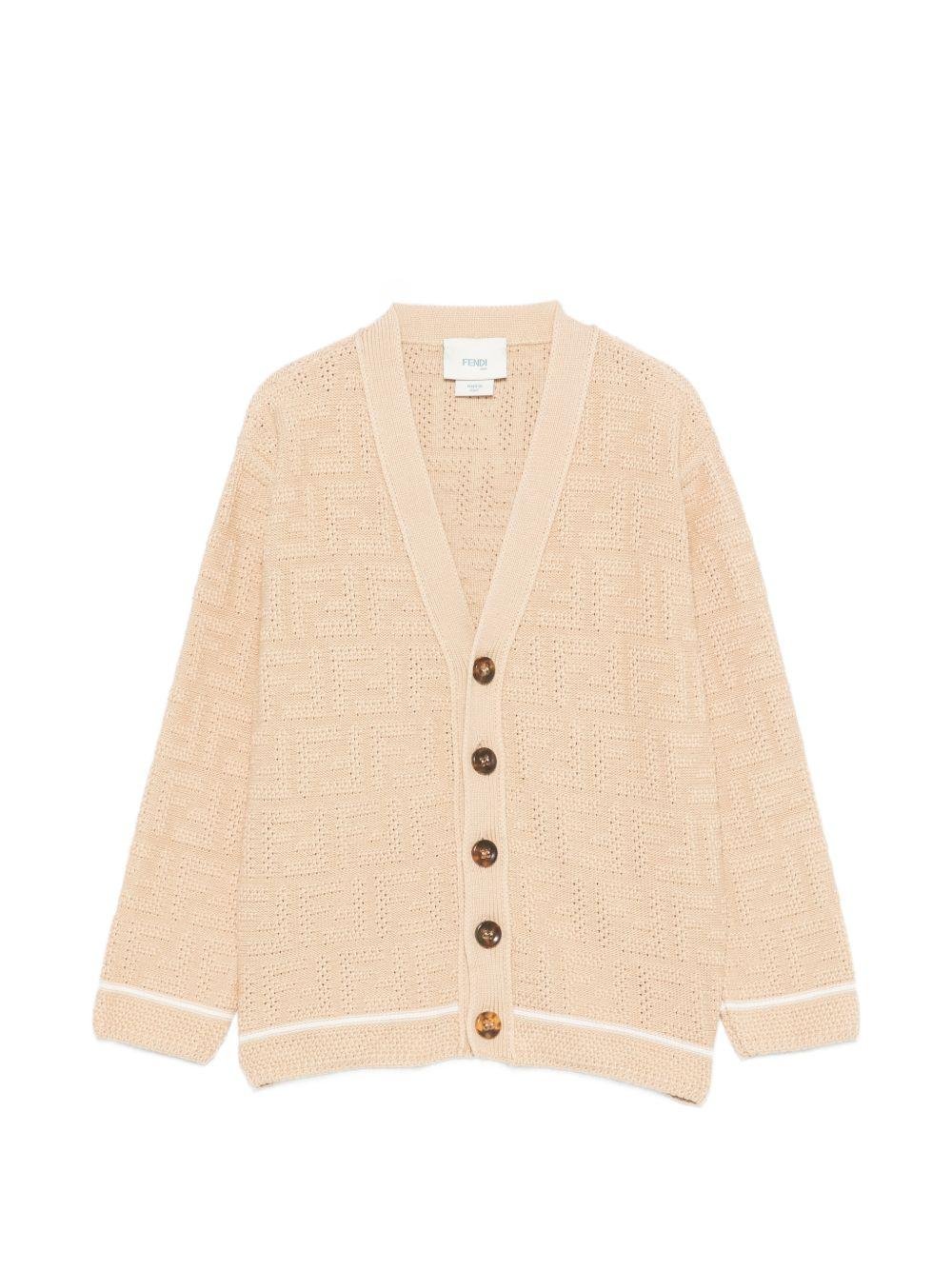 Cardigan per bambino Fendi Kids traforato - Ninna Nanna