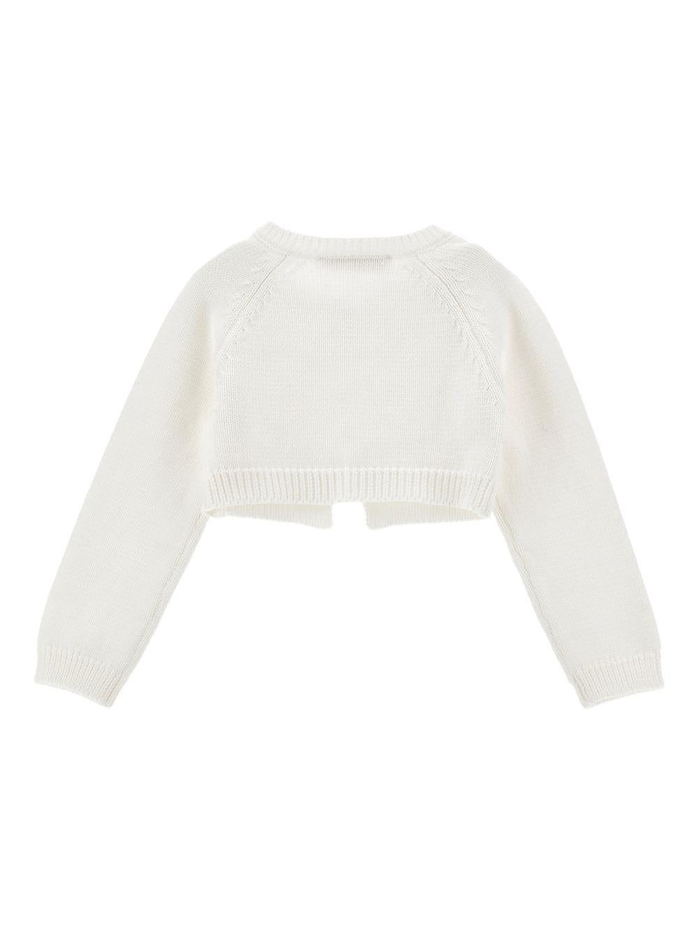 Cardigan per neonata Monnalisa con fiocco - Ninna Nanna