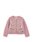 Cardigan per neonata Monnalisa con fiori - Ninna Nanna