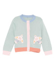 Cardigan per neonata Stella McCartney Kids con uccelli - Ninna Nanna