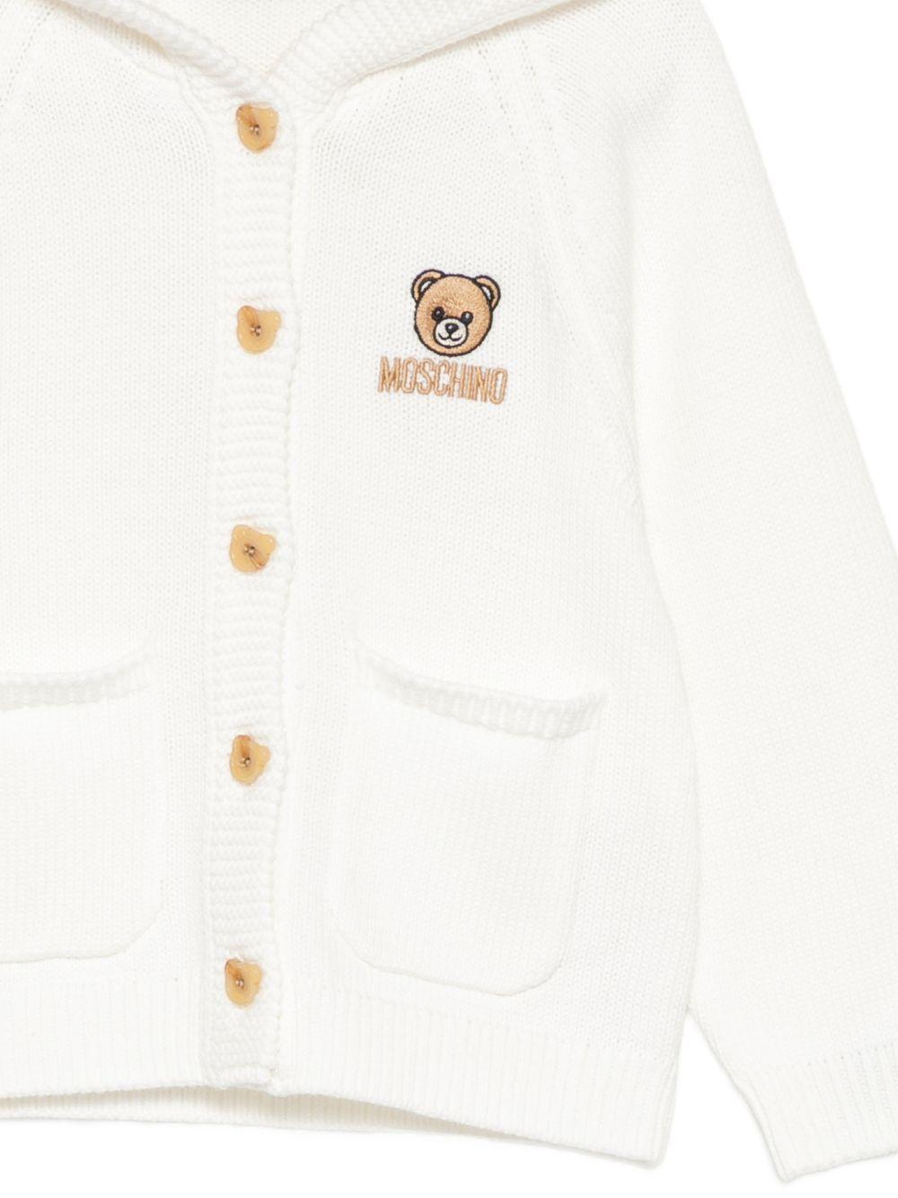 Cardigan per neonato Moschino Kids con teddy - Ninna Nanna