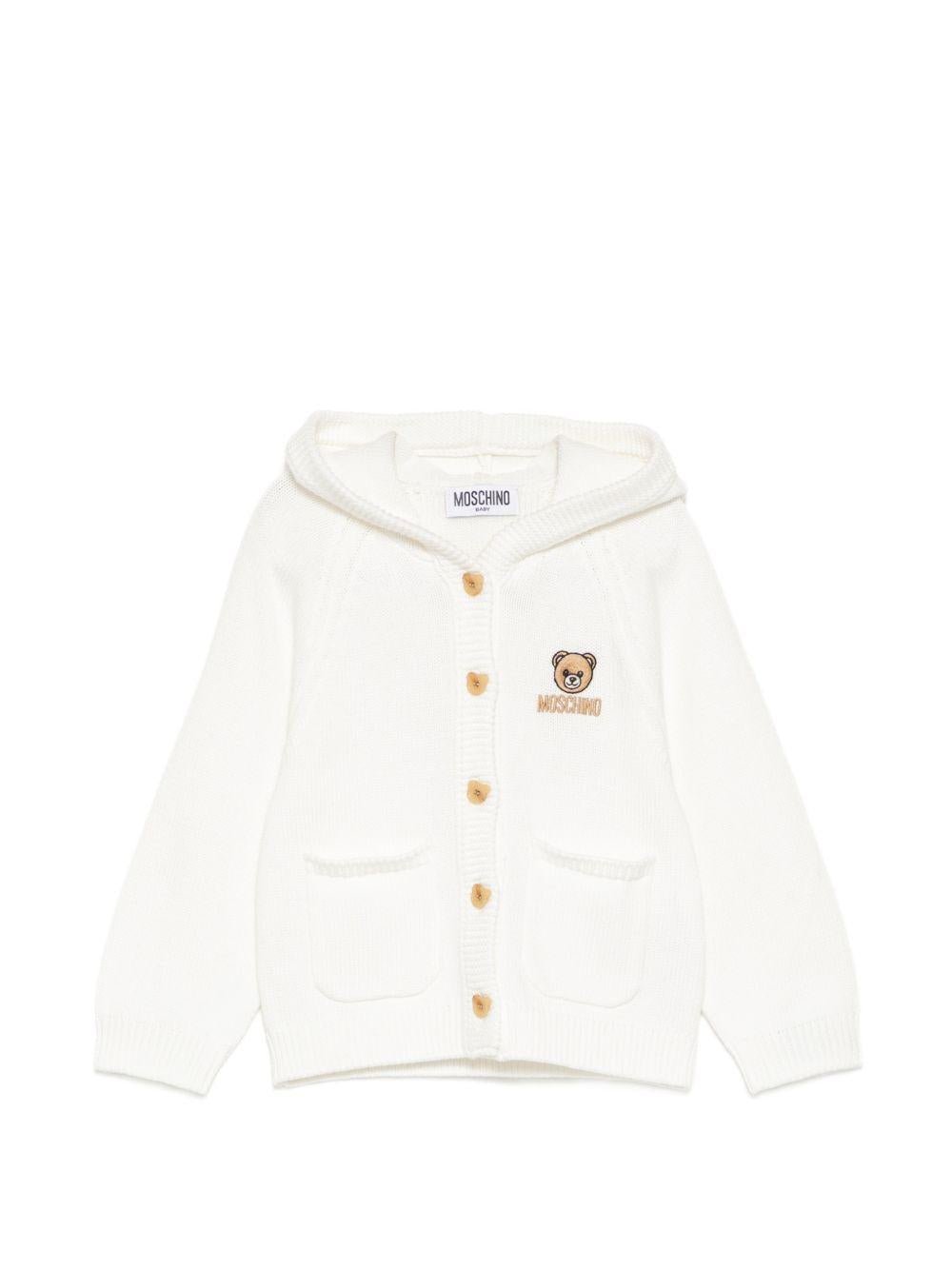 Cardigan per neonato Moschino Kids con teddy - Ninna Nanna