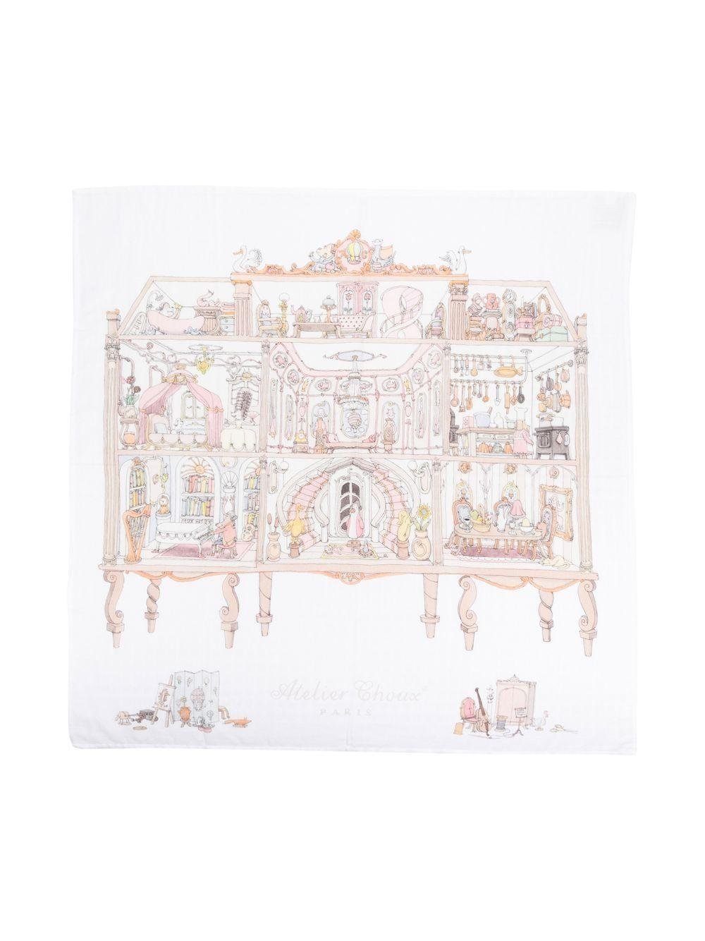 Carrè per neonata Atelier Choux Dollhouse - Ninna Nanna