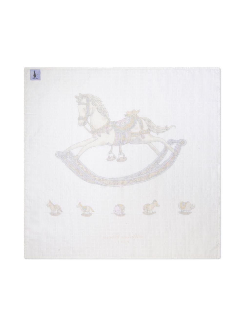 Carrè per neonato Atelier Choux Rocking Horse - Ninna Nanna