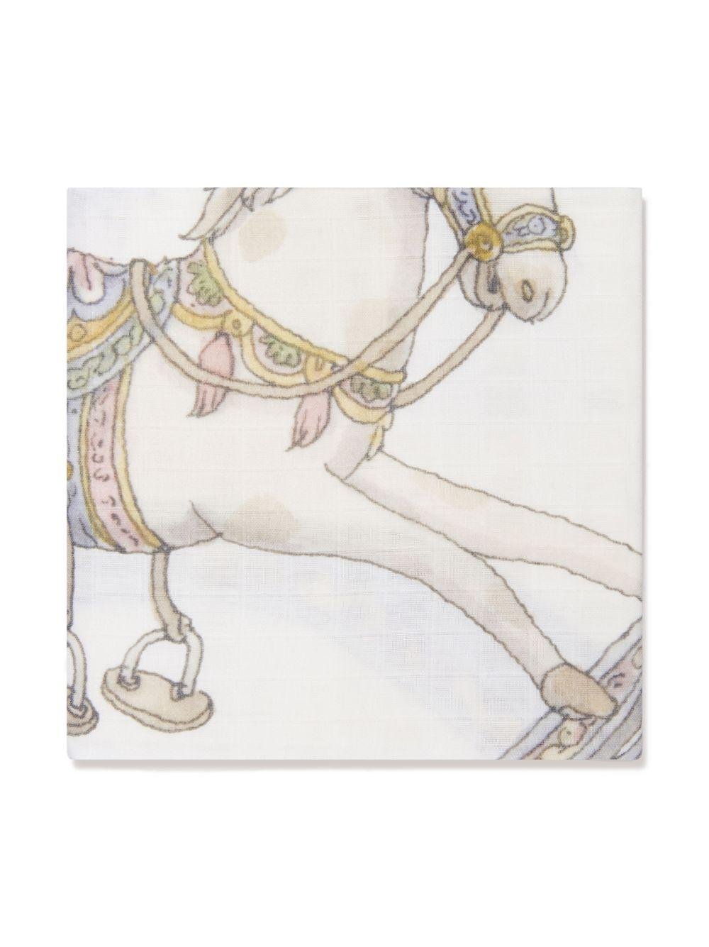 Carrè per neonato Atelier Choux Rocking Horse - Ninna Nanna