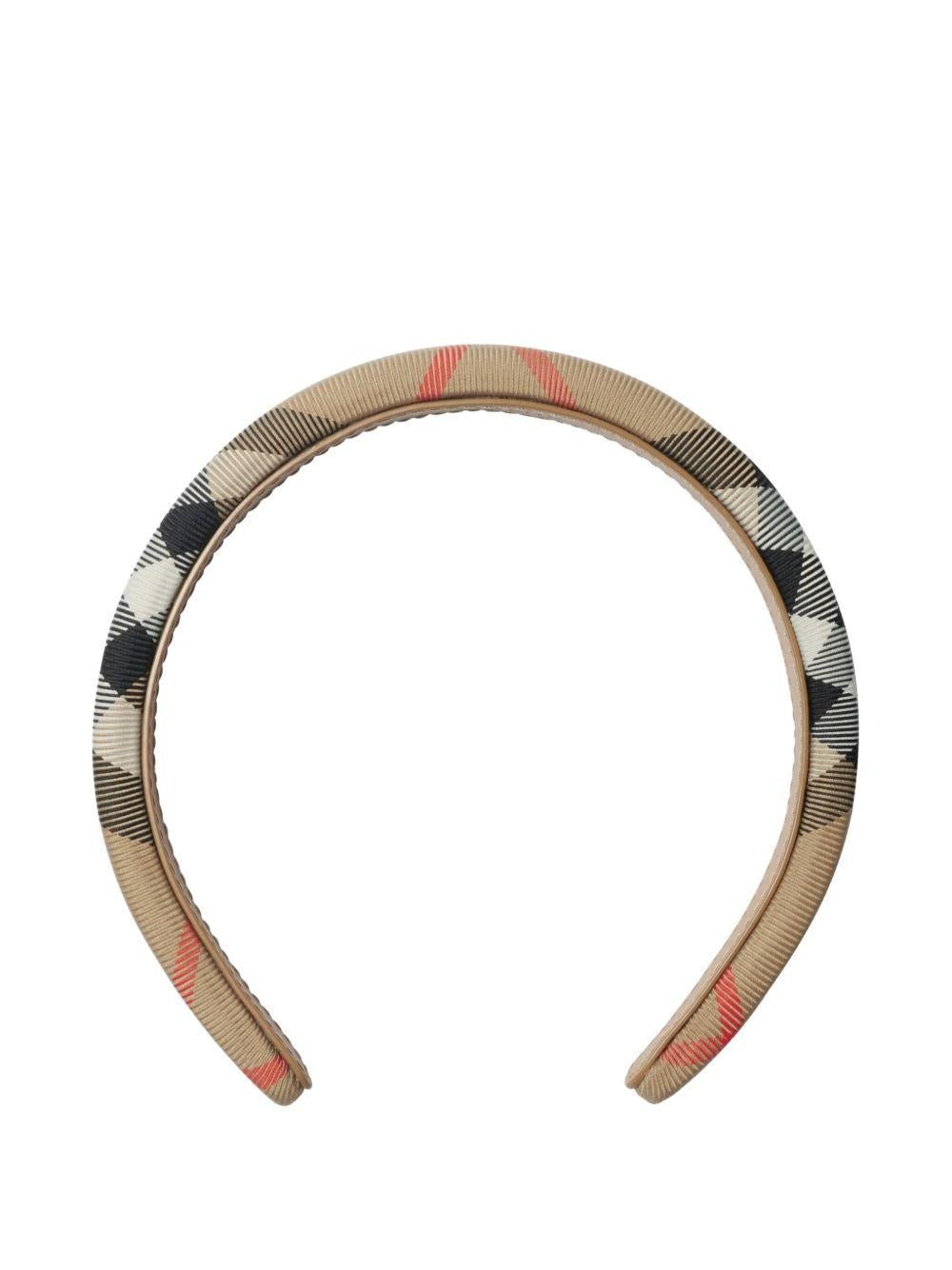 Cerchietto per bambina Burberry Kids in check - Ninna Nanna