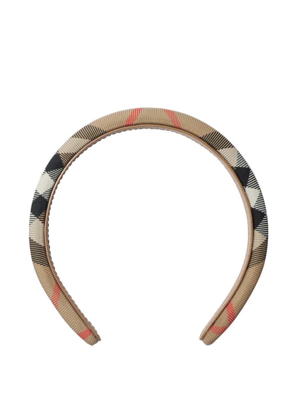 Cerchietto per bambina Burberry Kids in check - Ninna Nanna