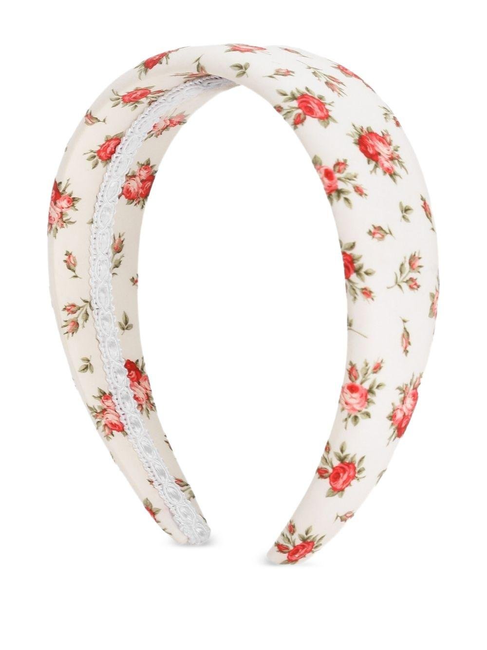 Cerchietto per bambina Dolce & Gabbana Kids a fiori - Ninna Nanna