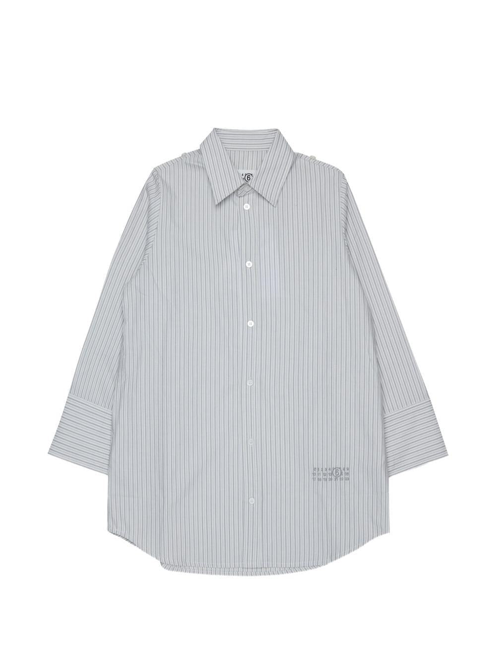 Chemisier per bambina Maison Margiela Kids a righe - Ninna Nanna