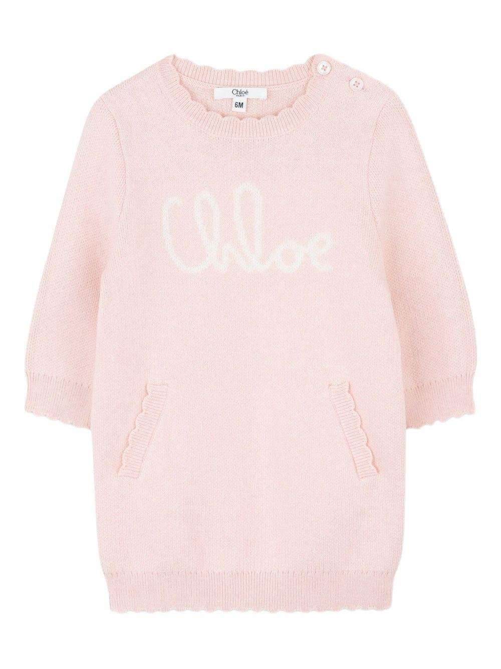 Chloé Kids abito in maglia - Ninna Nanna
