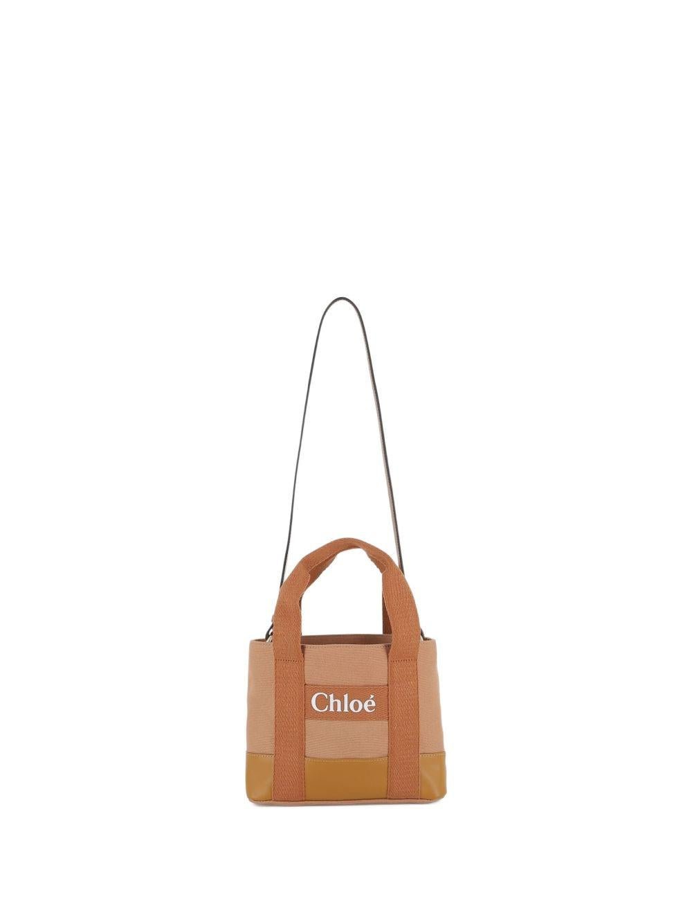 Chloé Kids borsa con logo - Ninna Nanna