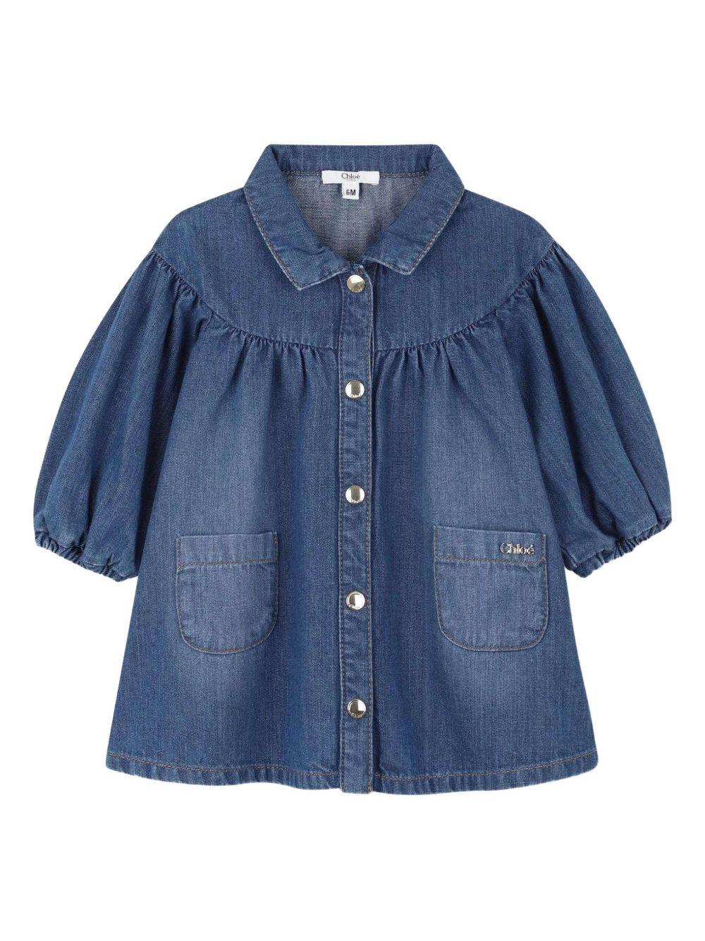 Chloé Kids chemisier in jeans - Ninna Nanna