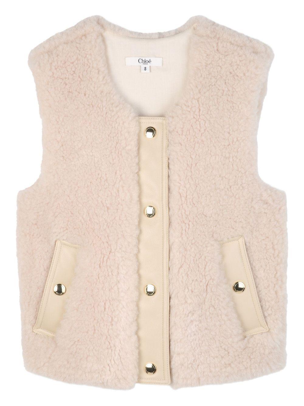 Chloé Kids giacca in pelliccia - Ninna Nanna