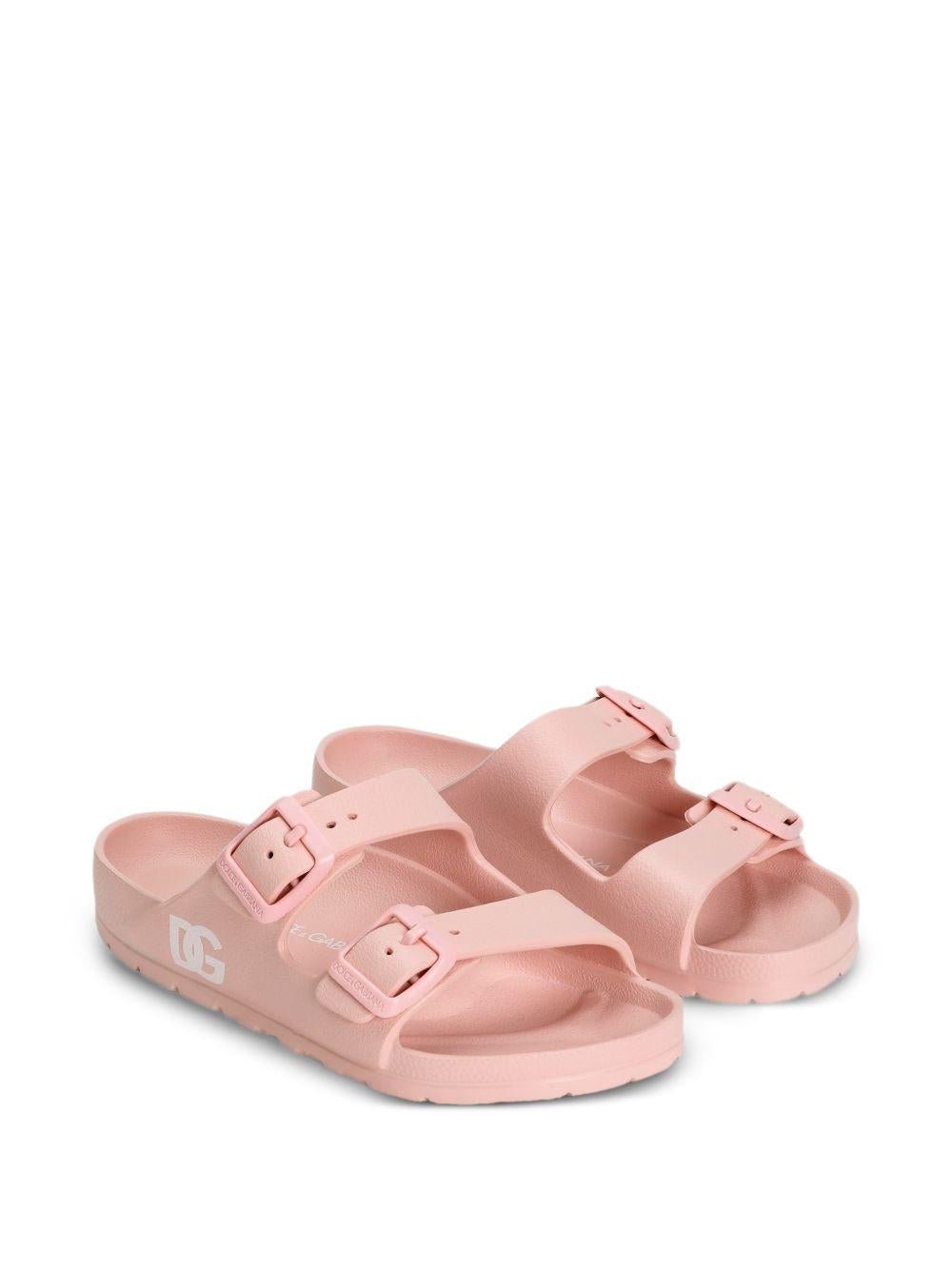 Ciabatta per bambina Dolce & Gabbana Kids con fibbia - Ninna Nanna
