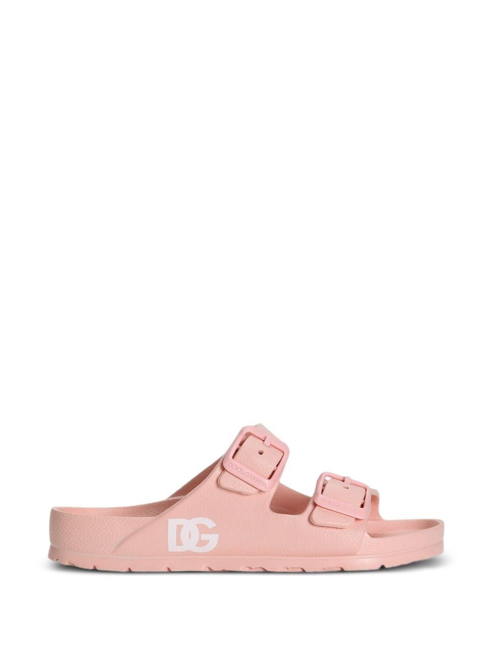 Ciabatta per bambina Dolce & Gabbana Kids con fibbia - Ninna Nanna