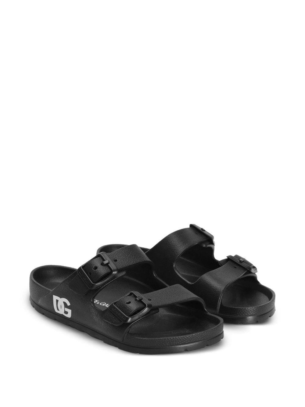 Ciabatta per bambina Dolce & Gabbana Kids con fibbia - Ninna Nanna