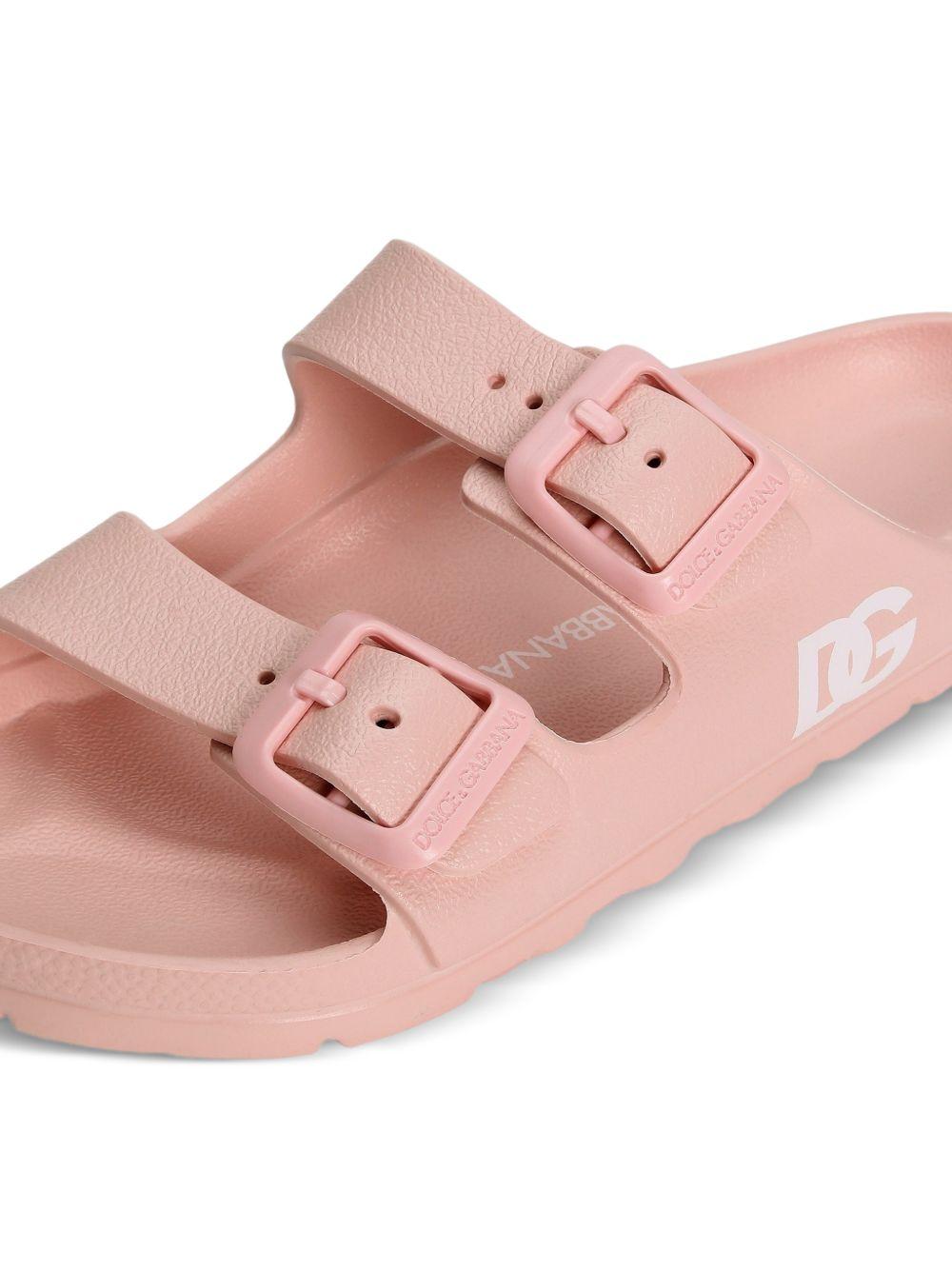 Ciabatta per bambina Dolce & Gabbana Kids con fibbia - Ninna Nanna