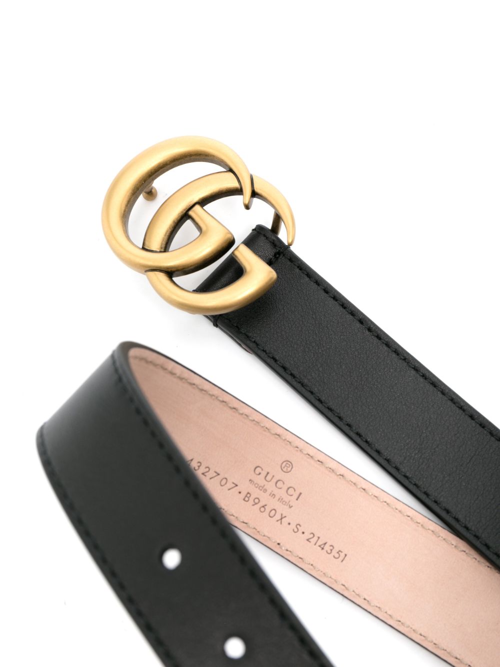 Cintura per bambina Gucci Kids doppia G - Ninna Nanna