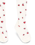 Collant per neonata Monnalisa con cuori - Ninna Nanna