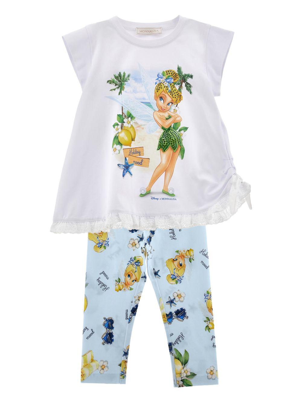 Completo per bambina Monnalisa due pezzi - Ninna Nanna