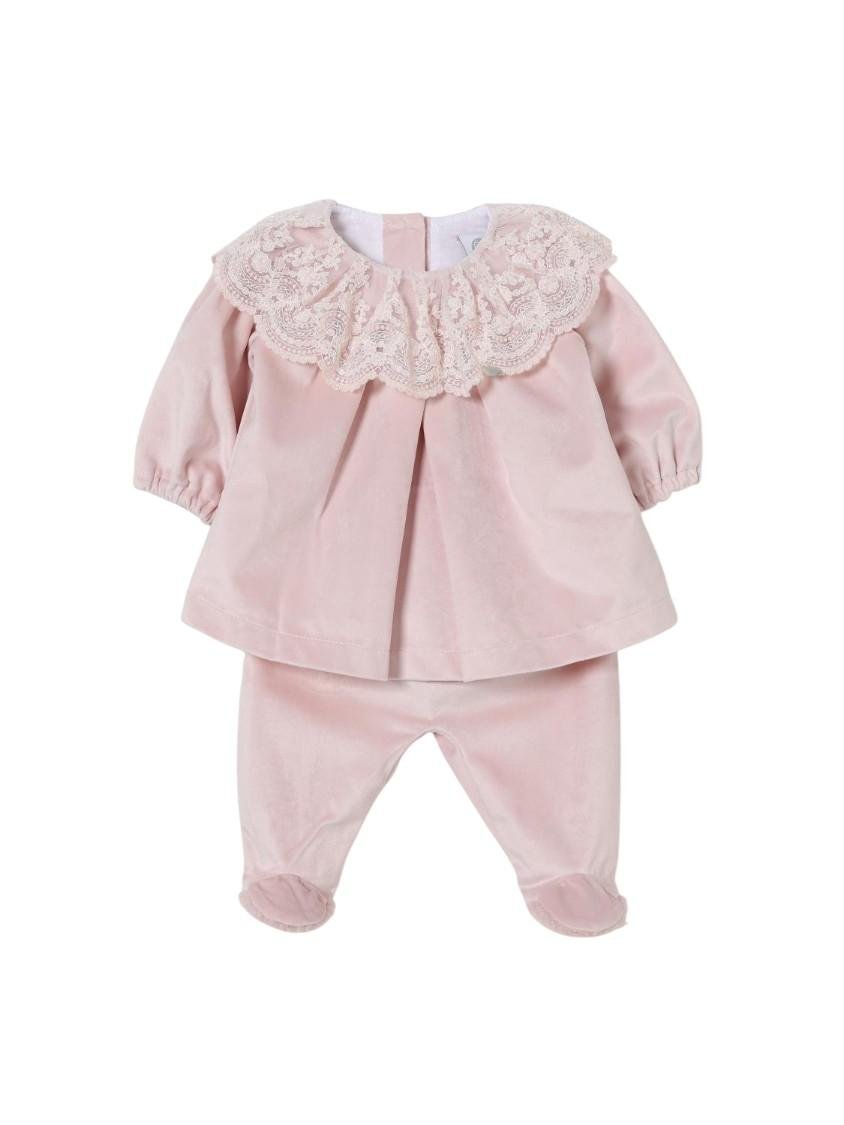 Completo per neonata Marlù Couture due pezzi - Ninna Nanna