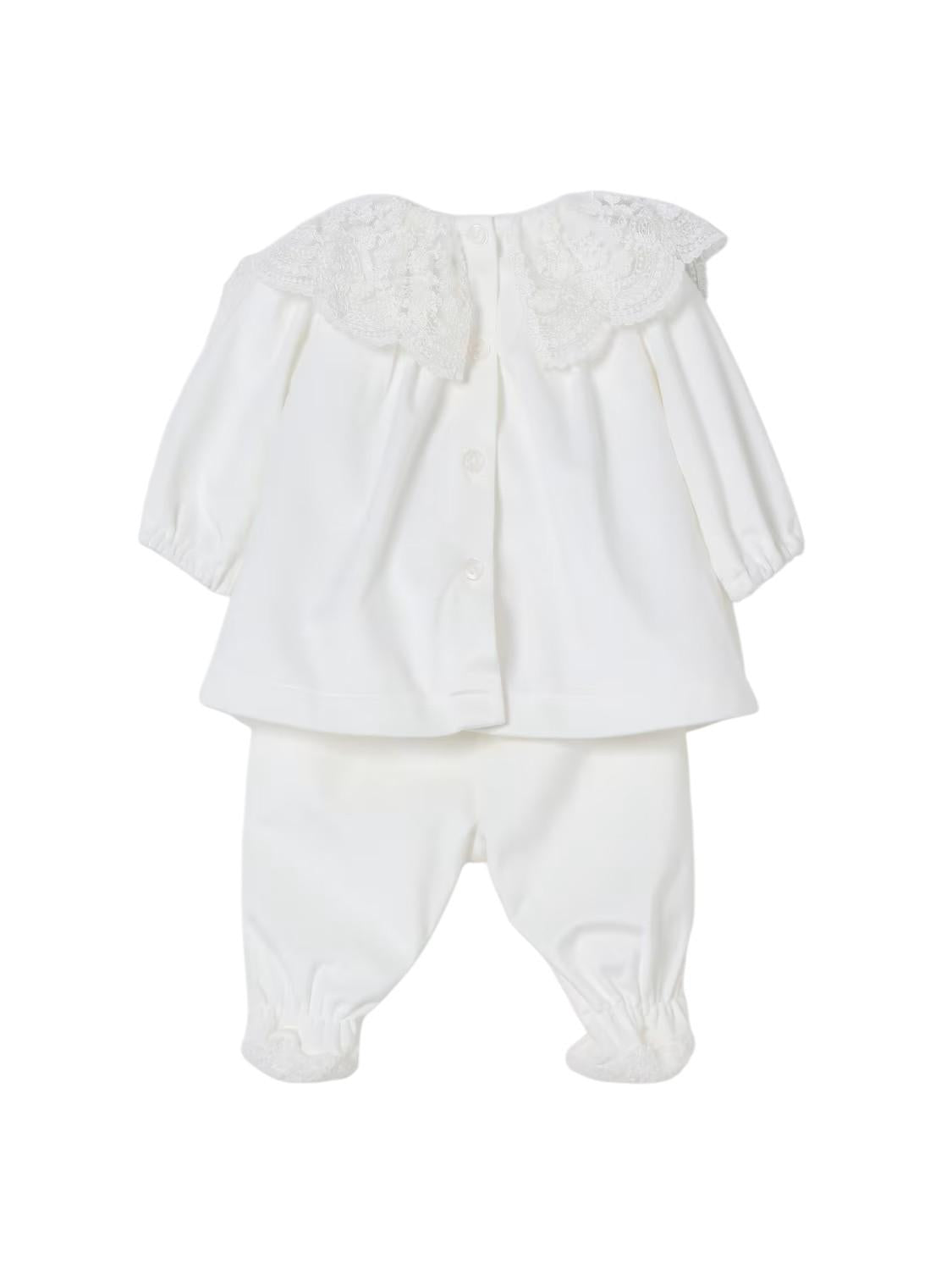 Completo per neonata Marlù Couture due pezzi - Ninna Nanna